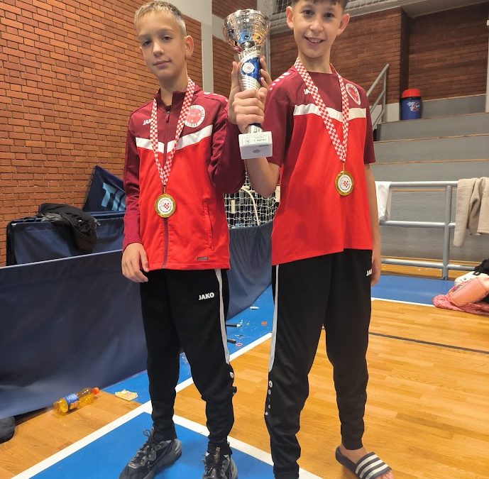 TAEKWONDO KLUB ZADAR Prvaci Hrvatske Toni Čanković i Vito Horvat!
