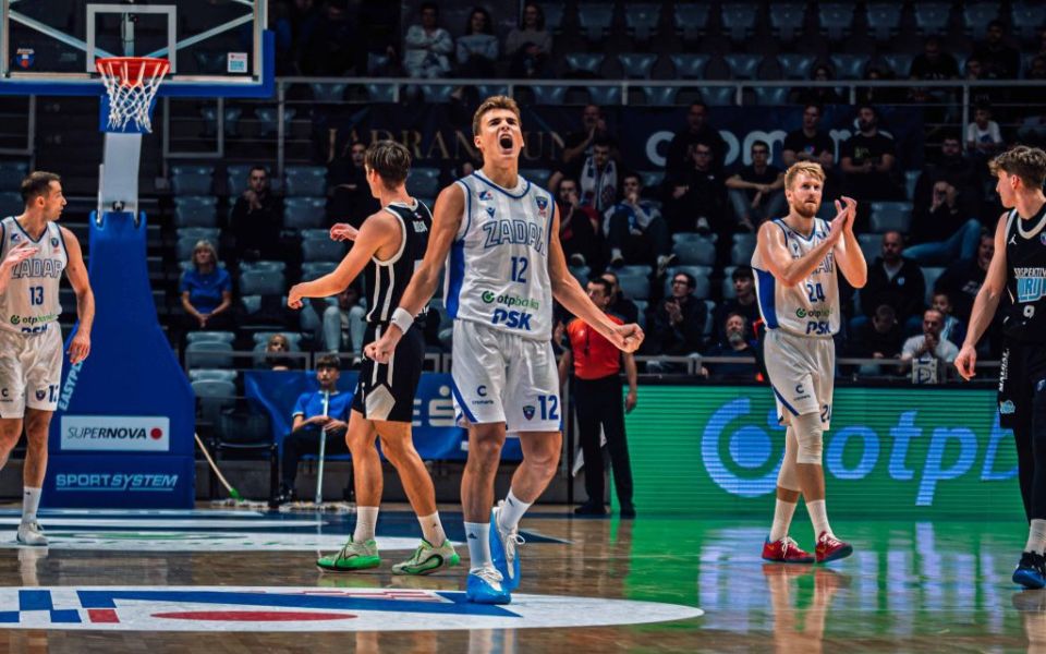 IZVRSNO DRUGO POLUVRIJEME Zadar slomio Iliriju i slavio s 25 razlike