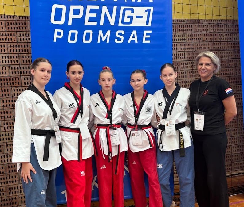 TAEKWONDO KLUB ULTIMA Bronca za Katarinu Vučičić na Croatia Openu G1!